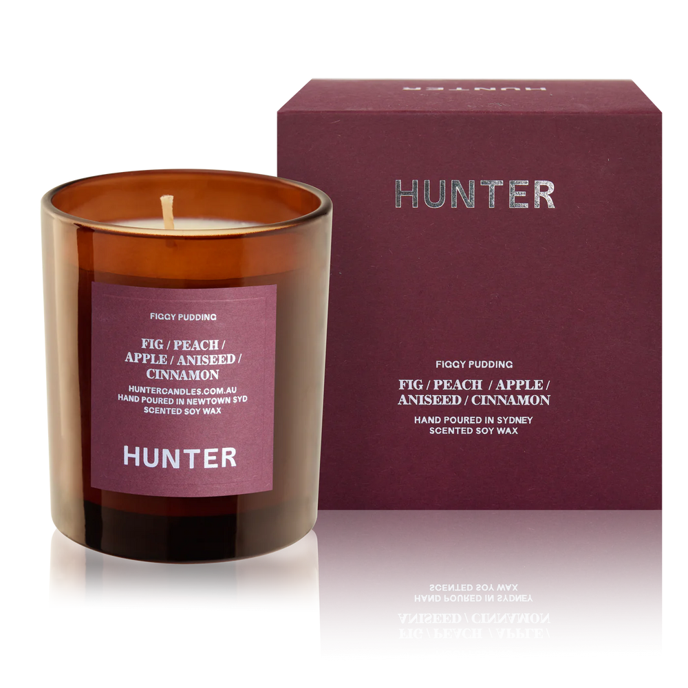 Hunter Candle - FIGGY PUDDING