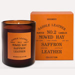 Hunter Candle - SADDLE LEATHER