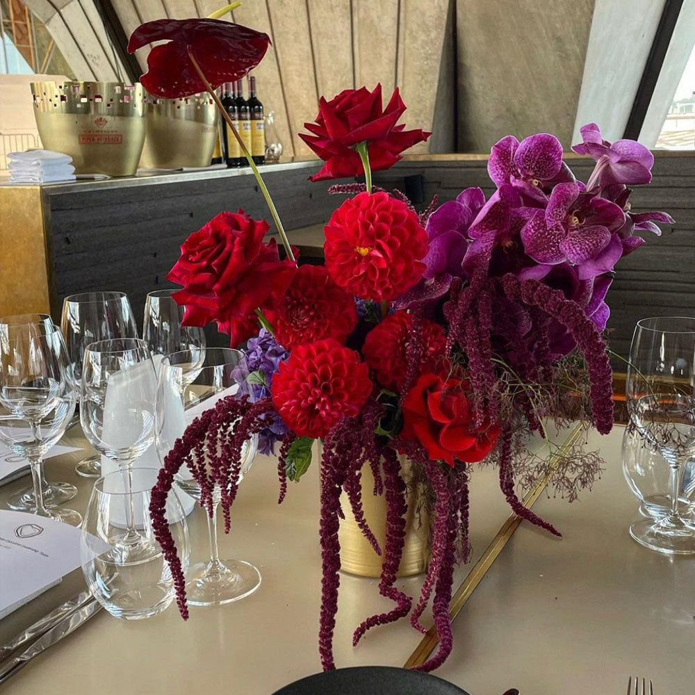 Vibrant Christmas Centrepiece